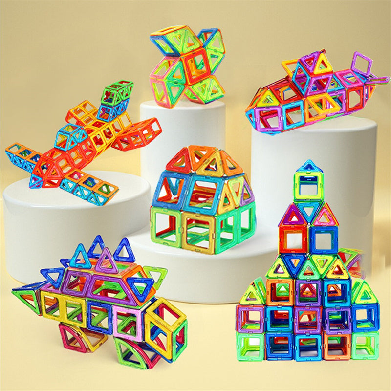 Magnetic Building Blocks DIY Magnets Toys For Kids Designer Construction